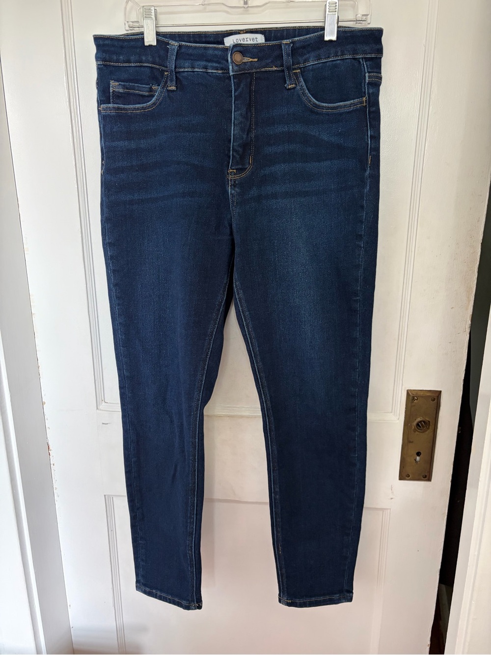 LOVERVET Dark Wash Jeans. Size 31/13